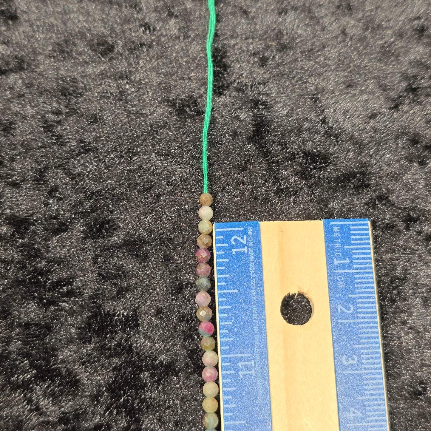 Watermelon Tourmaline Bead Strand | 3mm | High Quality