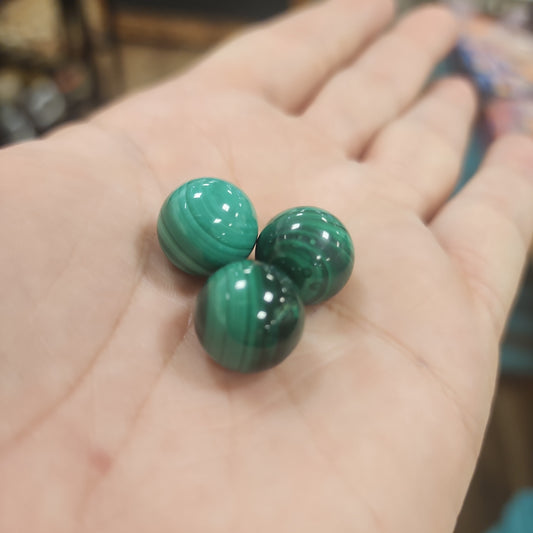 Malachite Mini Spheres