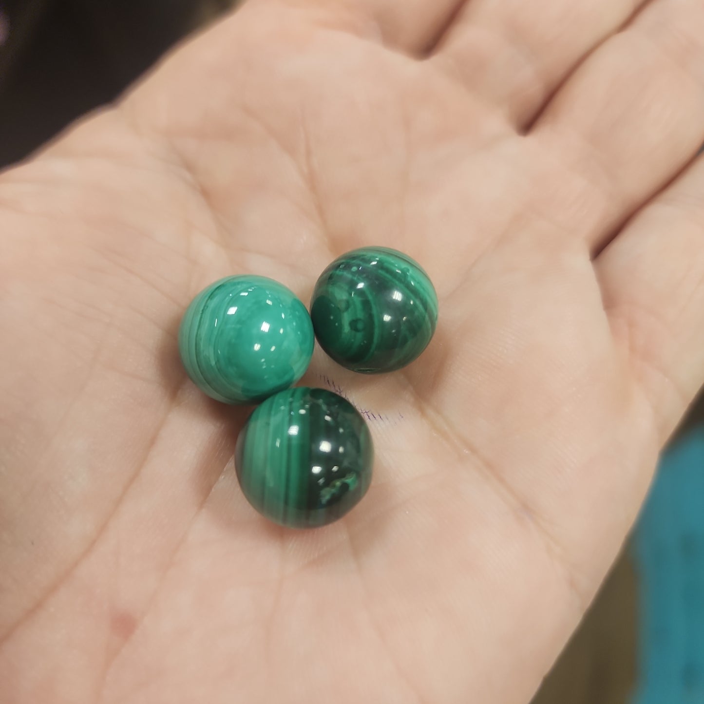 Malachite Mini Spheres