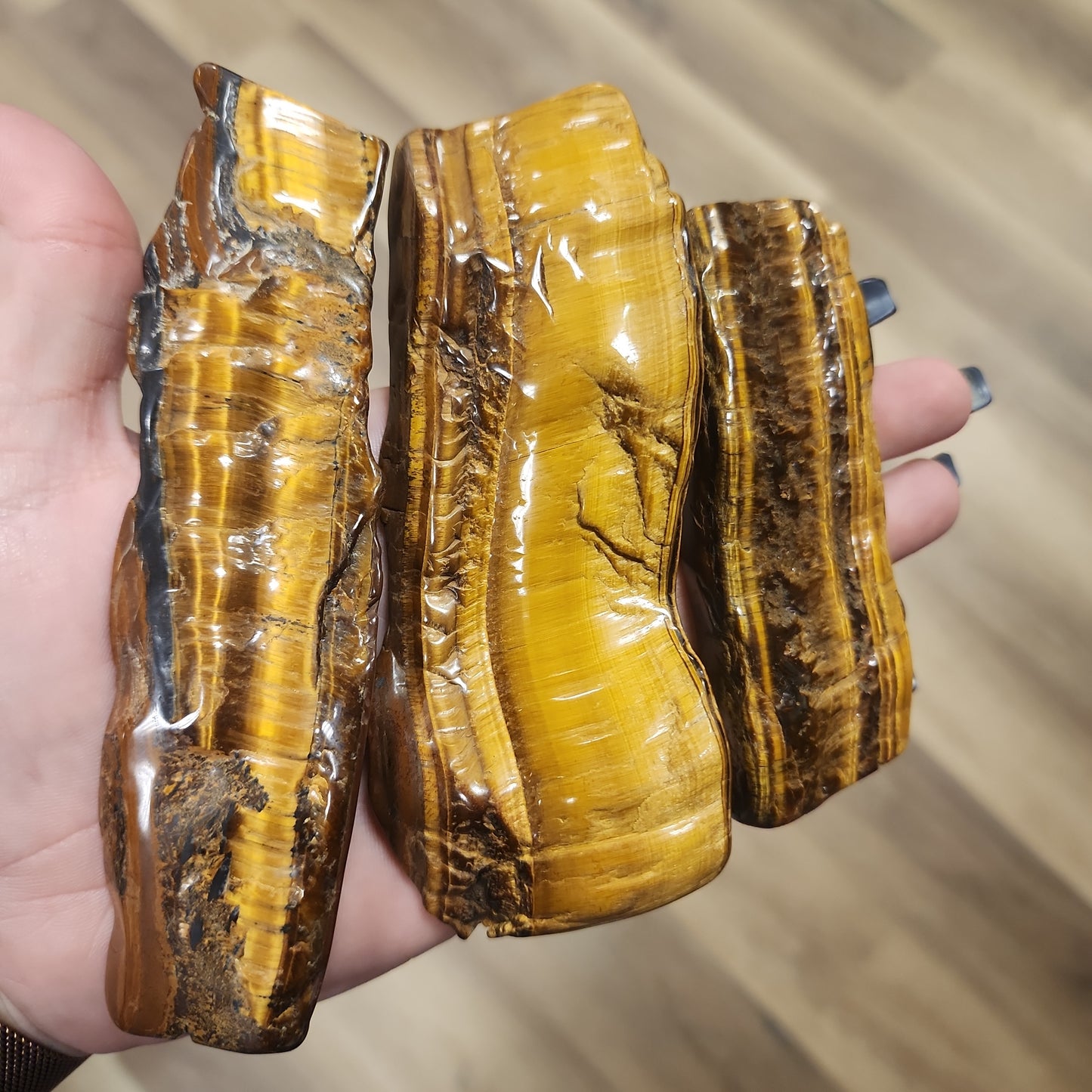 Tigers Eye Logs