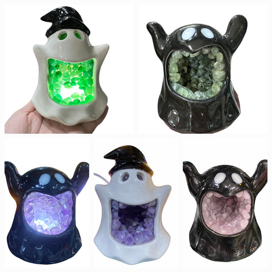 Wide Mouth Crystal Ghost Light (Color Variety)