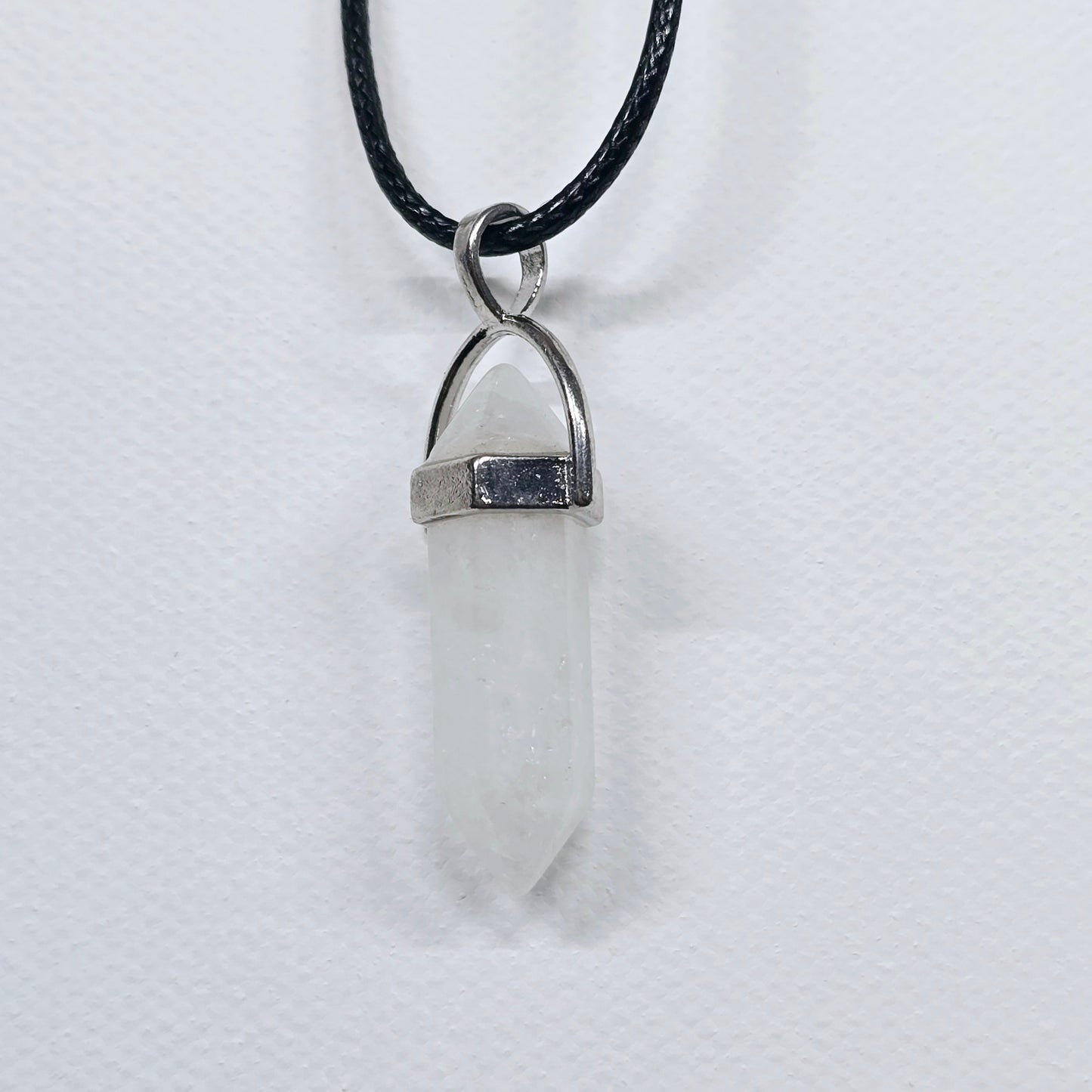 Crystal DT Point Necklace