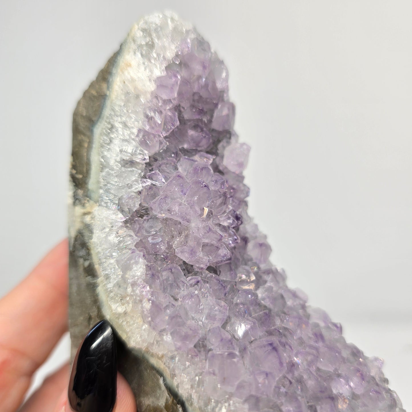 Amethyst Druzy Crystal Cluster VII