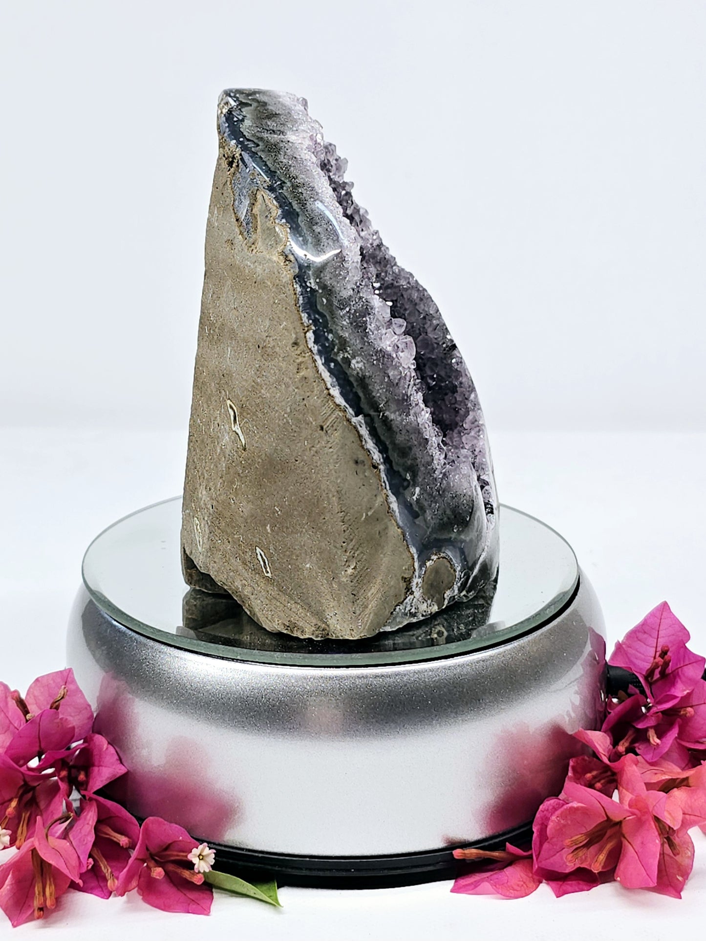 Amethyst Druzy Crystal Cluster IX