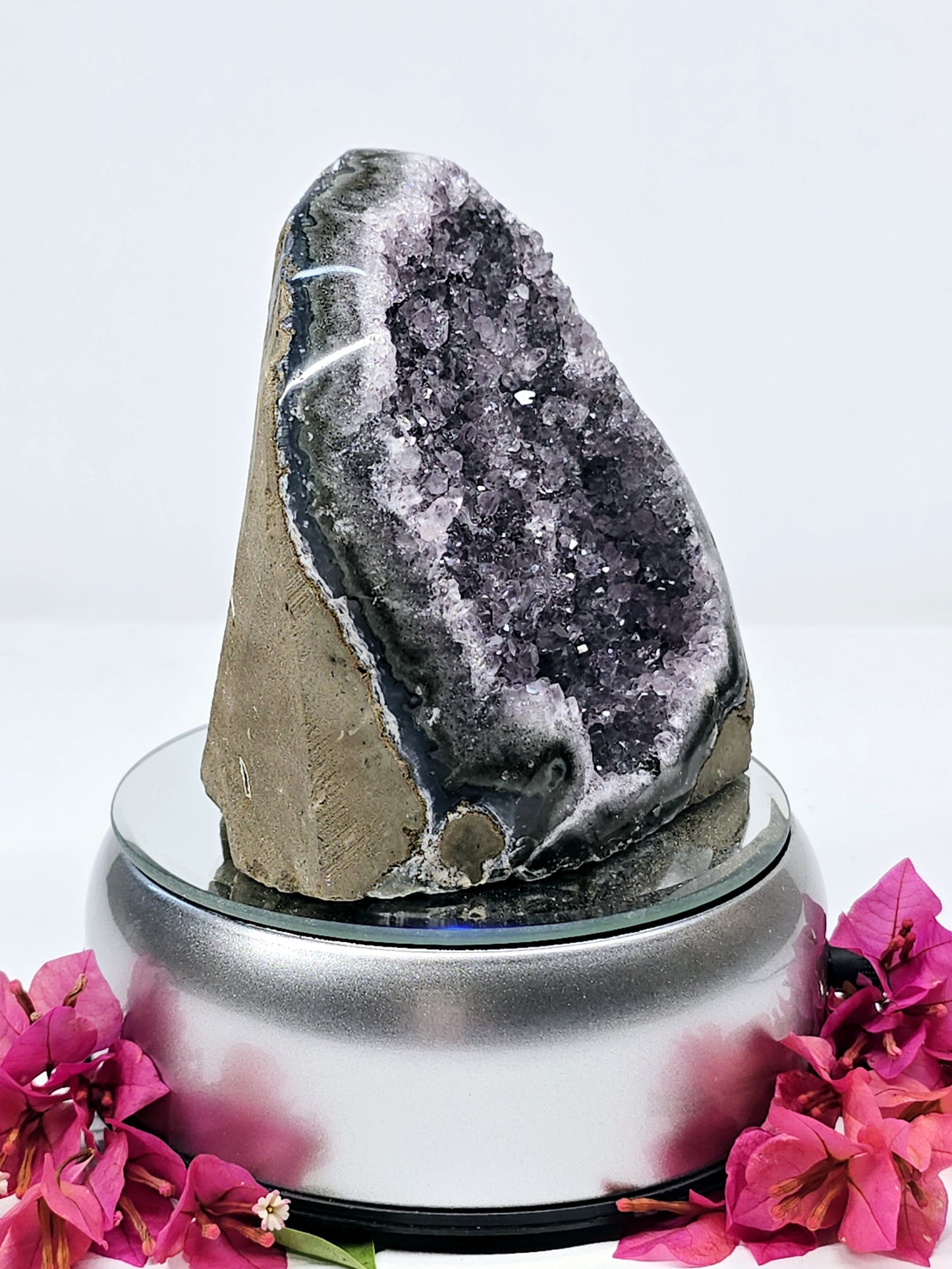 Amethyst Druzy Crystal Cluster IX