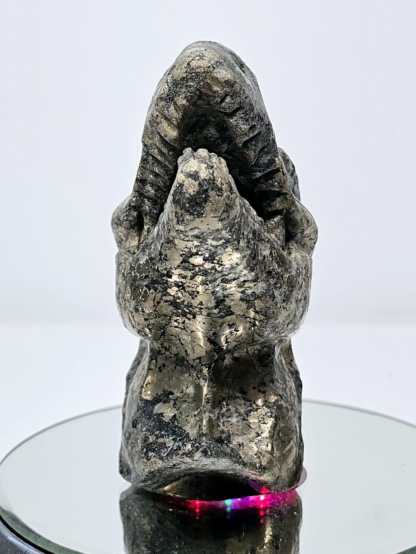 Pyrite T-Rex Dinosaur Head | Fool's Gold