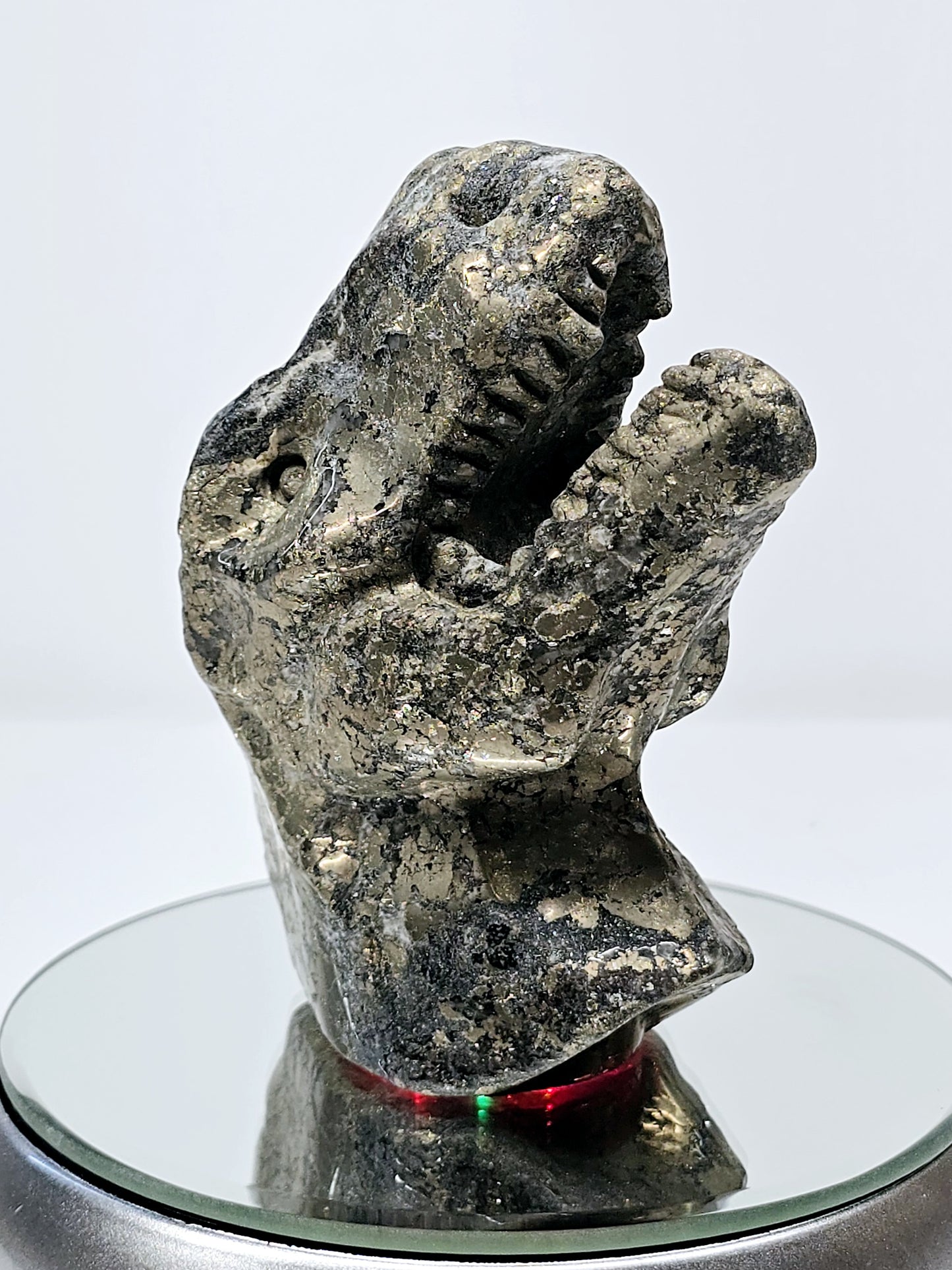 Pyrite T-Rex Dinosaur Head | Fool's Gold