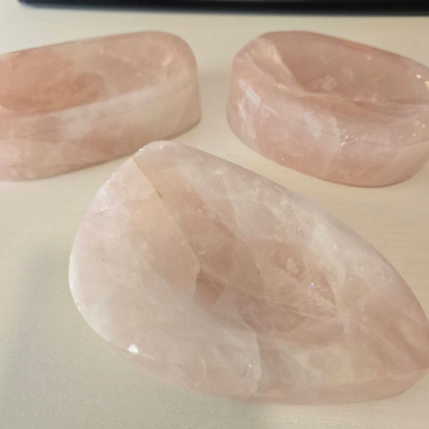 Rose Quartz Trinket Soap Dish