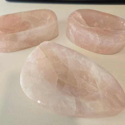 Rose Quartz Trinket Soap Dish