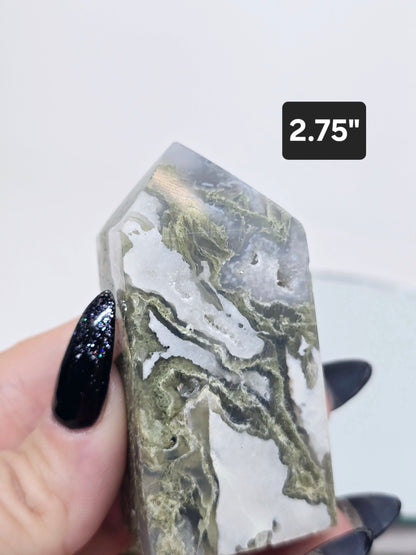 Moss Agate Points