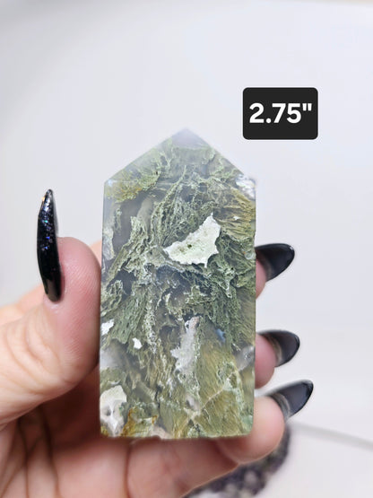 Moss Agate Points