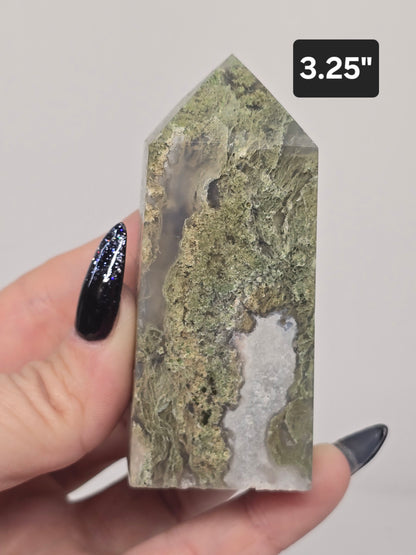 Moss Agate Points