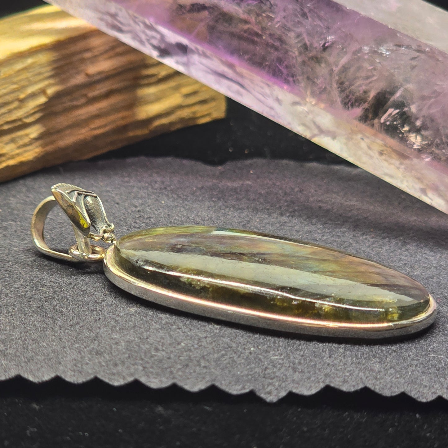 Labradorite Horse Lovers Pendant | Sterling Silver (s925)