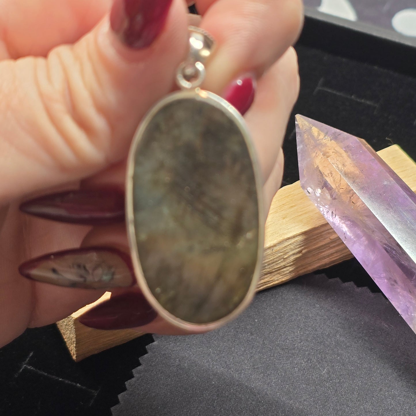 Labradorite Horse Lovers Pendant | Sterling Silver (s925)