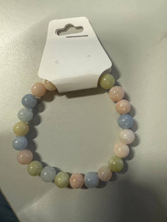 morganite bracelet