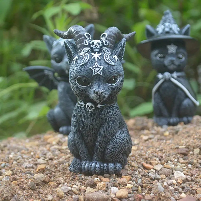 Cat Baphomet Figurine