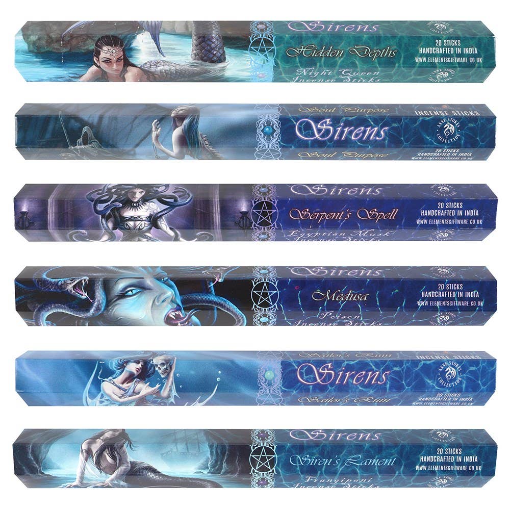 Sirens Incense Gift Pack by Anne Stokes
