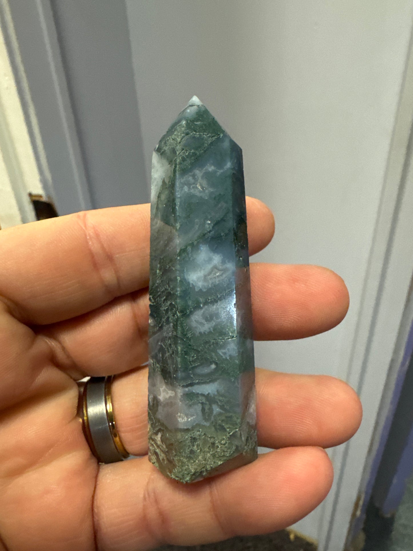 Moss Agate Points