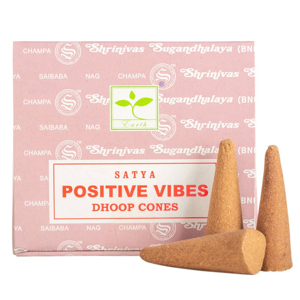 Positive Vibes Dhoop Cones