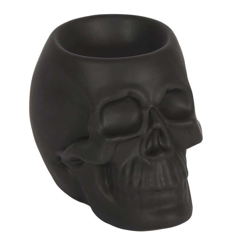 Black Skull Oil Burner and Wax Warmer