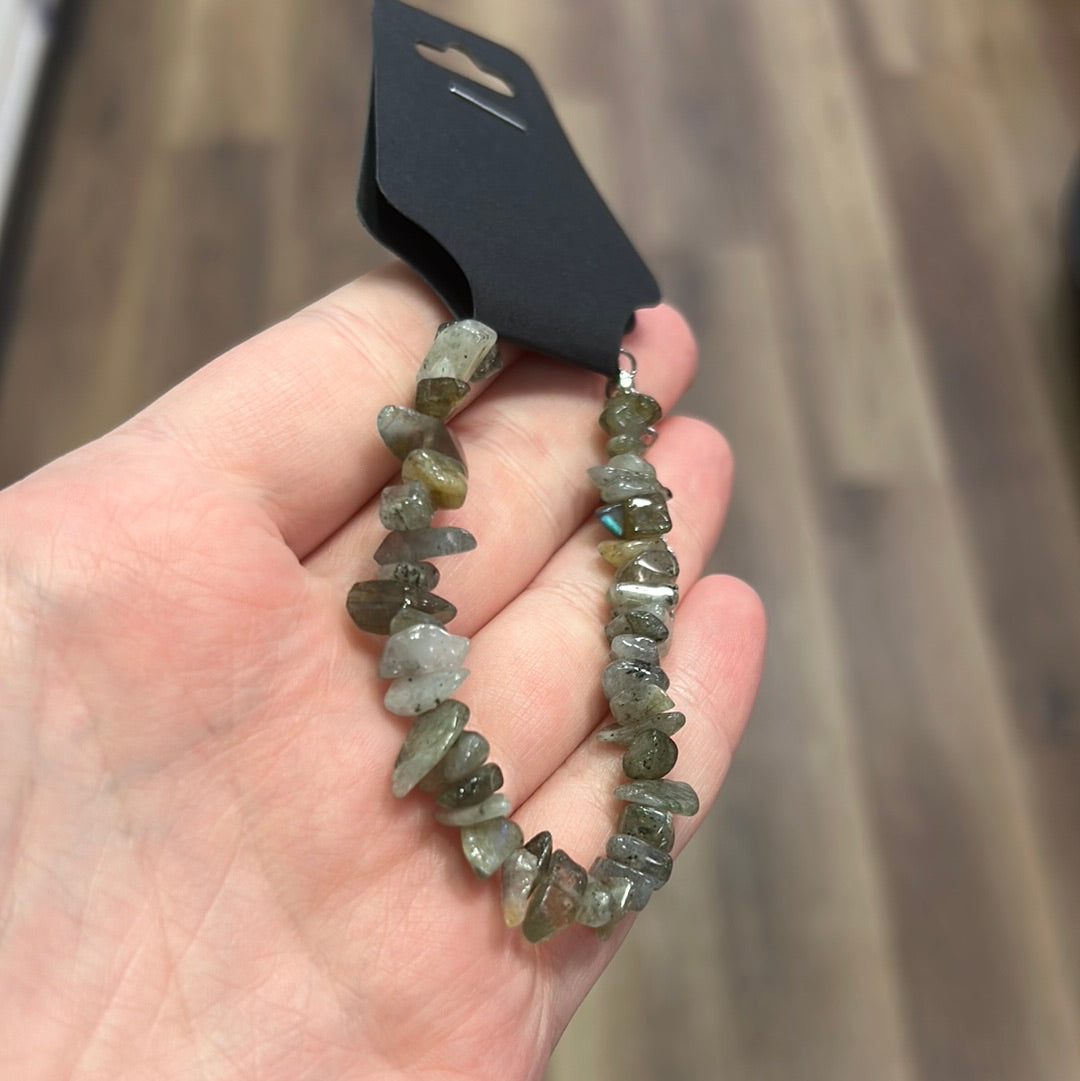 Adjustable Crystal Chip Bracelets