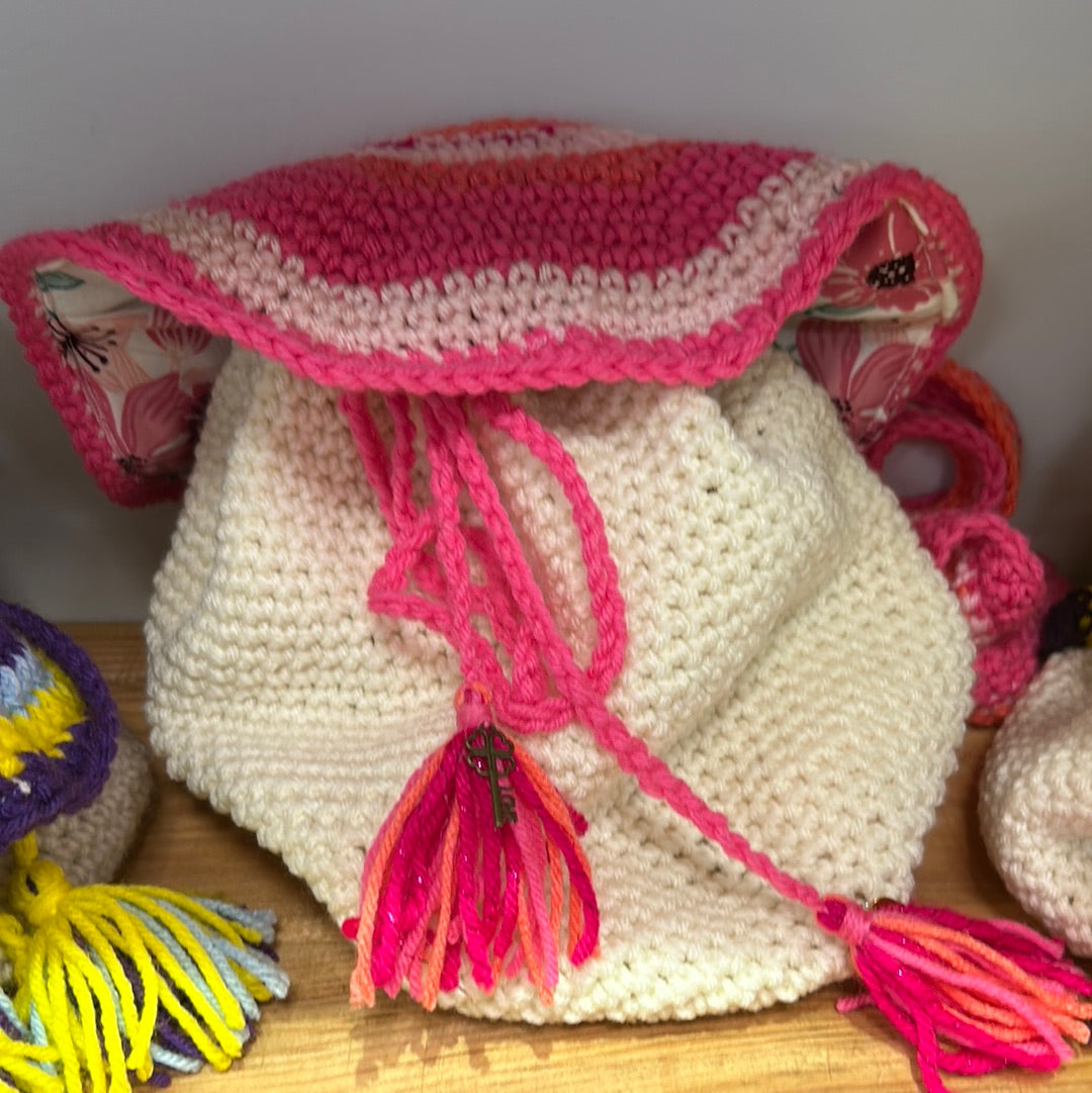 Mushroom Crochet Purse