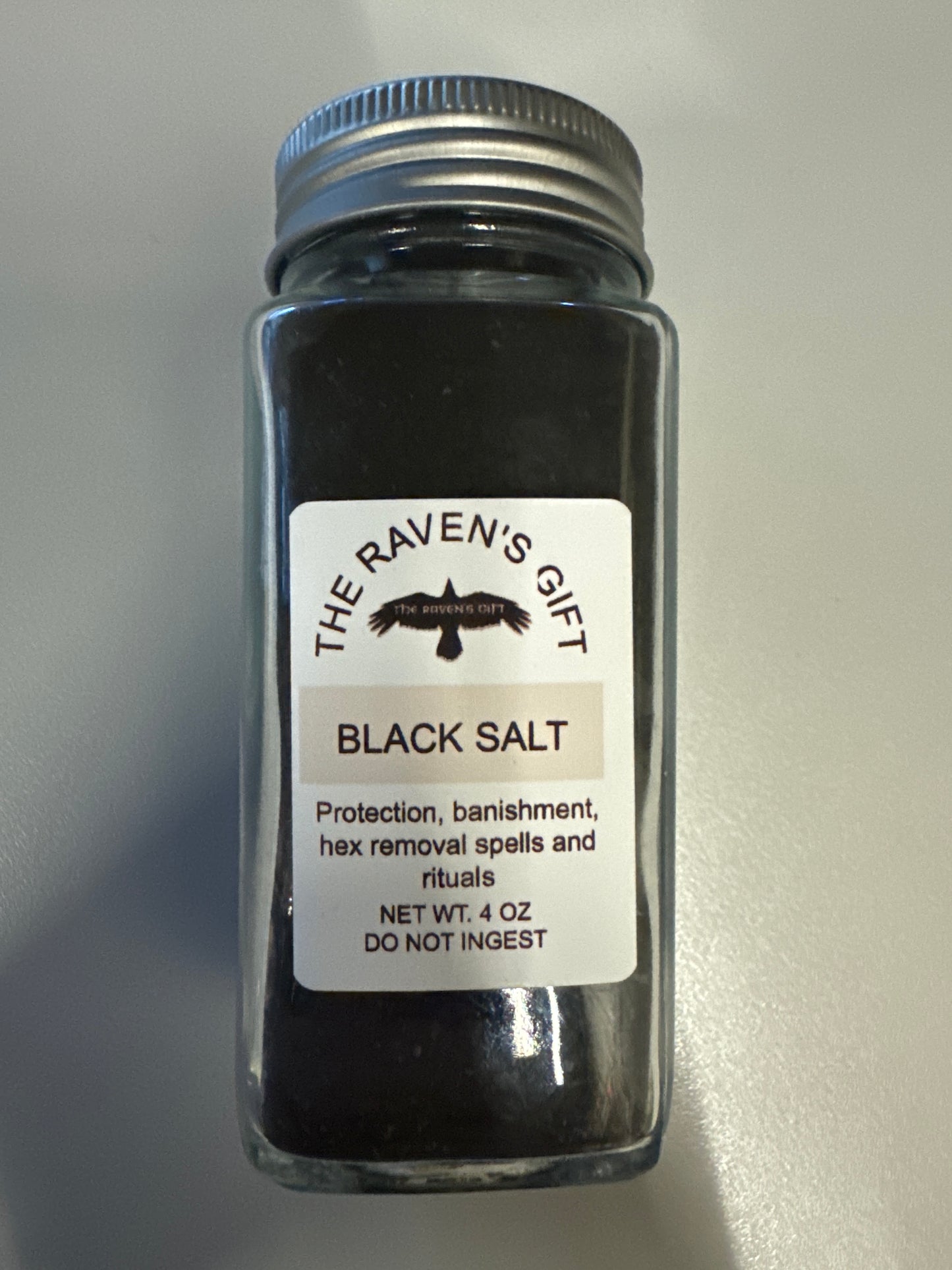 The Raven's Gift Black Salt 4 Oz