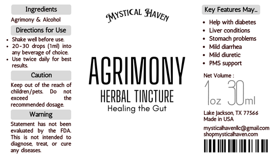 Agrimony | Herbal Tincture | Healing the Gut