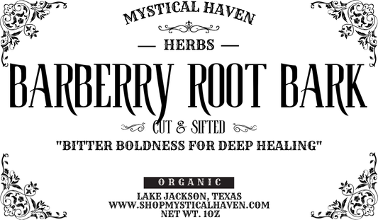 Barberry Root Bark – Wildcrafted, Cut & Sifted (1oz)