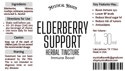 Elderberry Support | Herbal Tincture