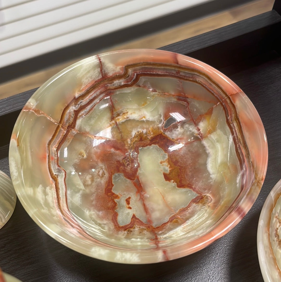 Green Onyx Bowl