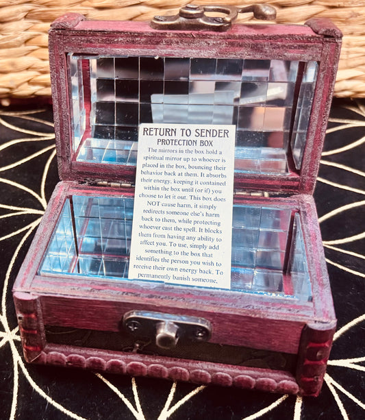 Return to sender spell box