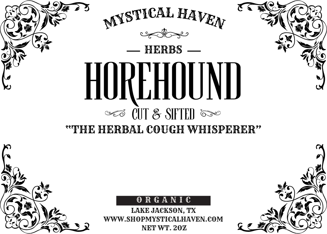 Horehound Herb – Cut & Sifted, Organic (2oz)