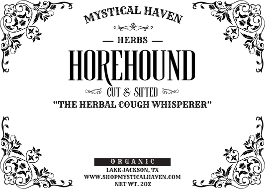 Horehound Herb – Cut & Sifted, Organic (2oz)