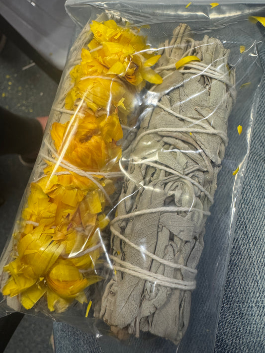 White sage and floral sage two pack