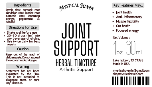 Joint Support | Herbal Tincture