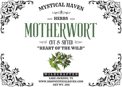 Motherwort Herb – Cut & Sifted, Wildcrafted (2oz)