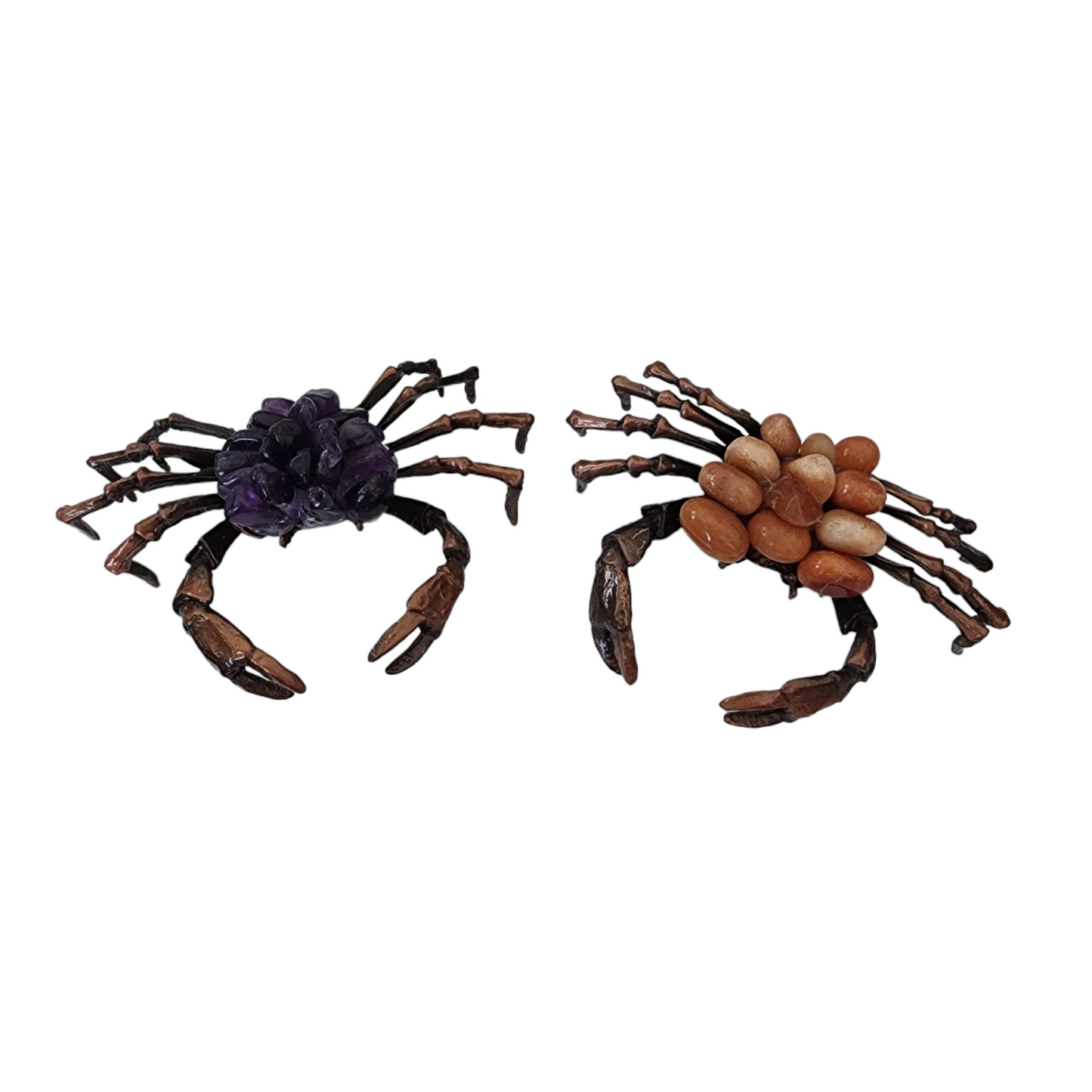 Large Metal Crab w/ Crystal Body