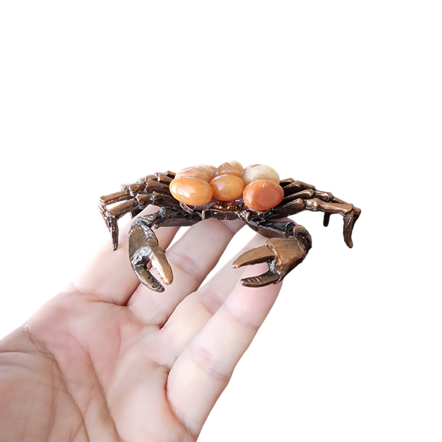 Large Metal Crab w/ Crystal Body