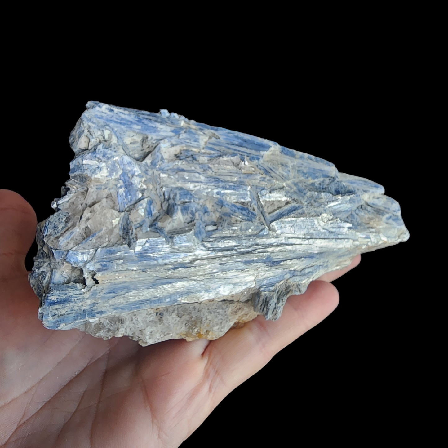 Raw Rough Blue Kyanite Specimen Log