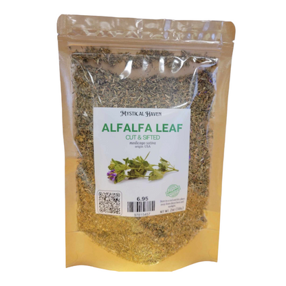 Alfalfa Leaf – Cut & Sifted, Organic (2oz)