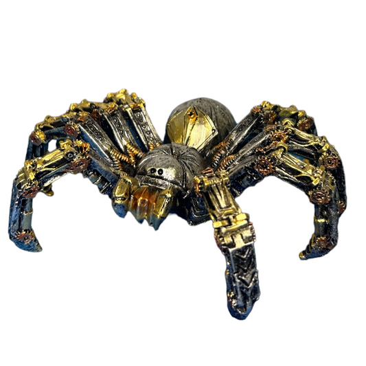 Lifelike Steampunk Mechanical Spider