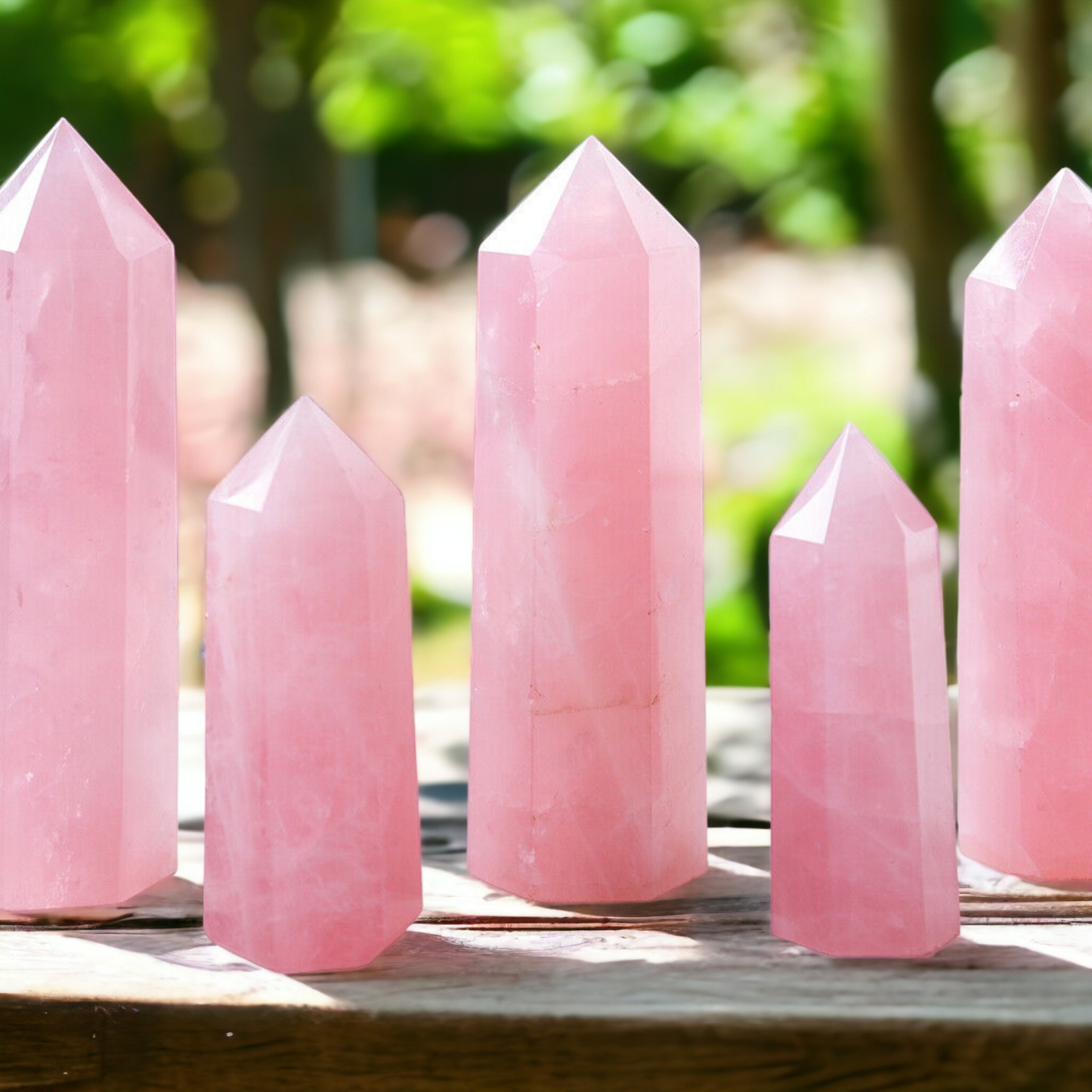 Rose Quartz Points