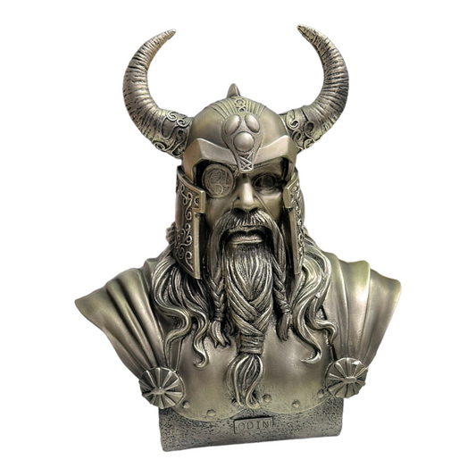 11" Odin Bust Statue