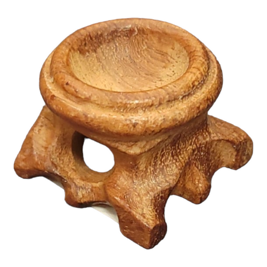 Wooden Tree Root Sphere Stand Holder