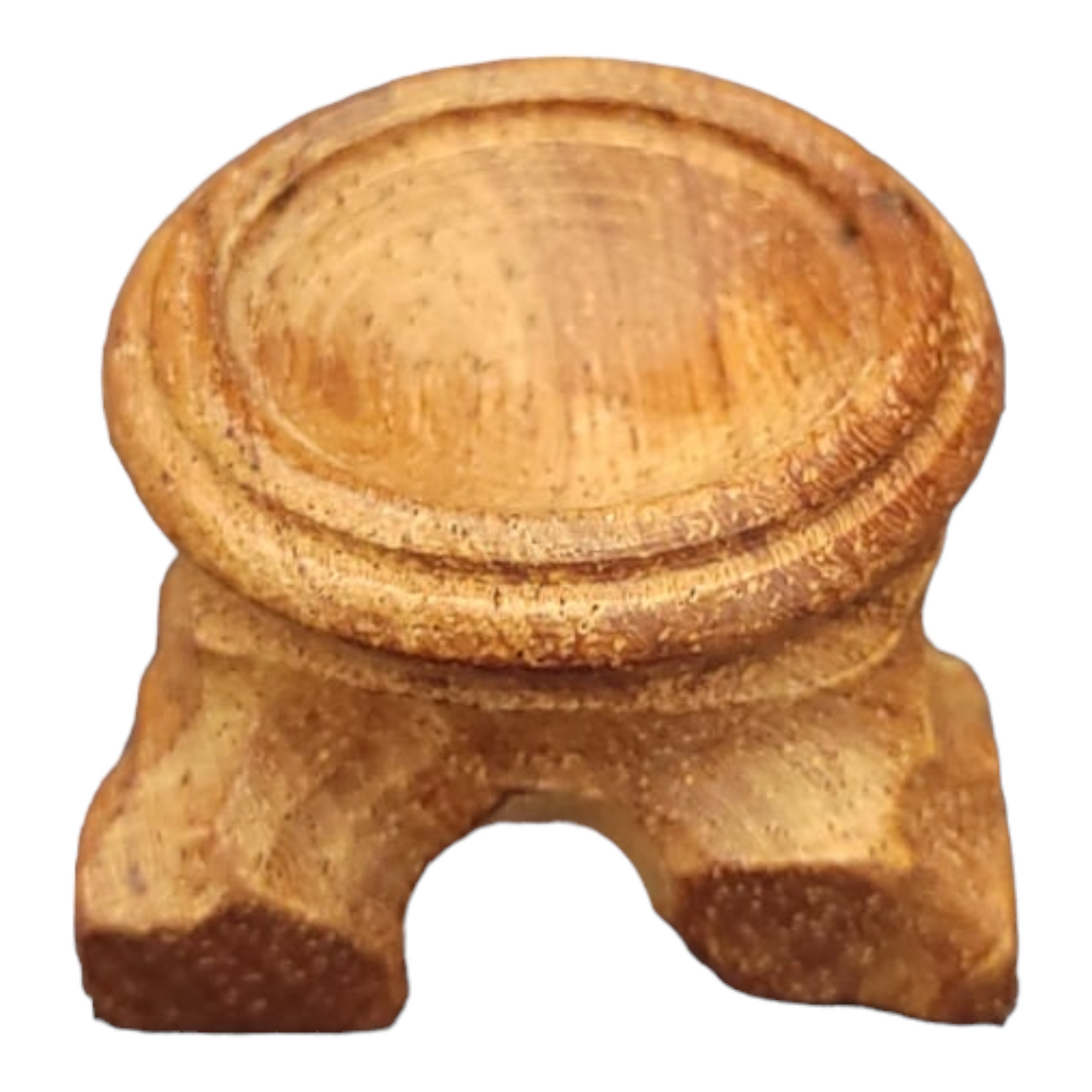 Wooden Tree Root Sphere Stand Holder