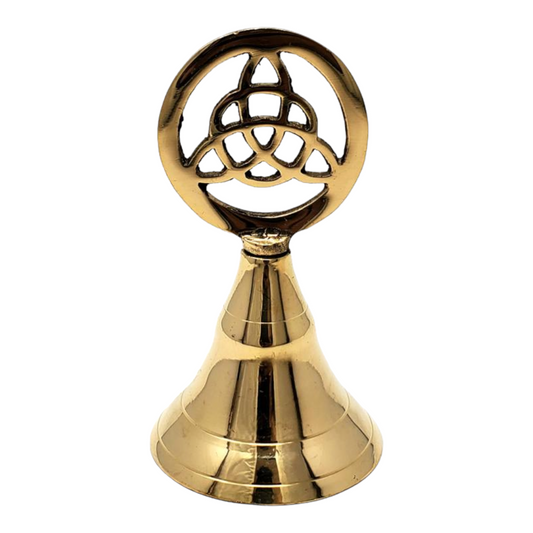 Triquetra Brass Bell