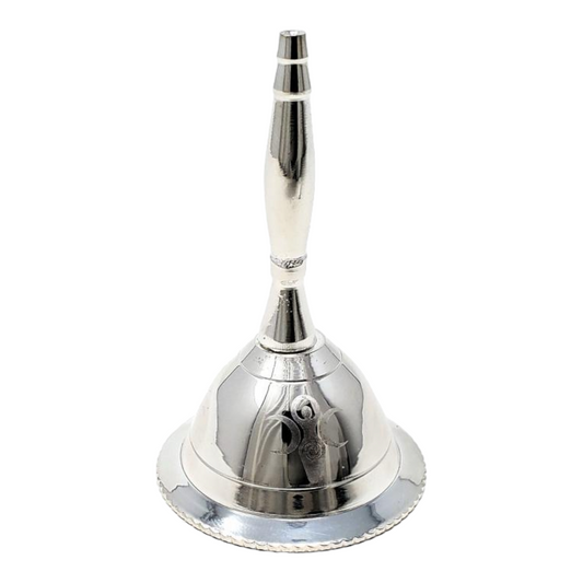 Goddess of Earth Silver Plated Altar Bell