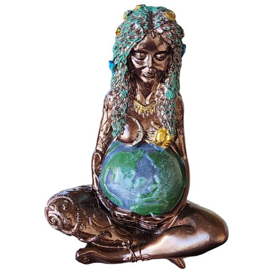 Gaia Mother Earth Goddess Figurine