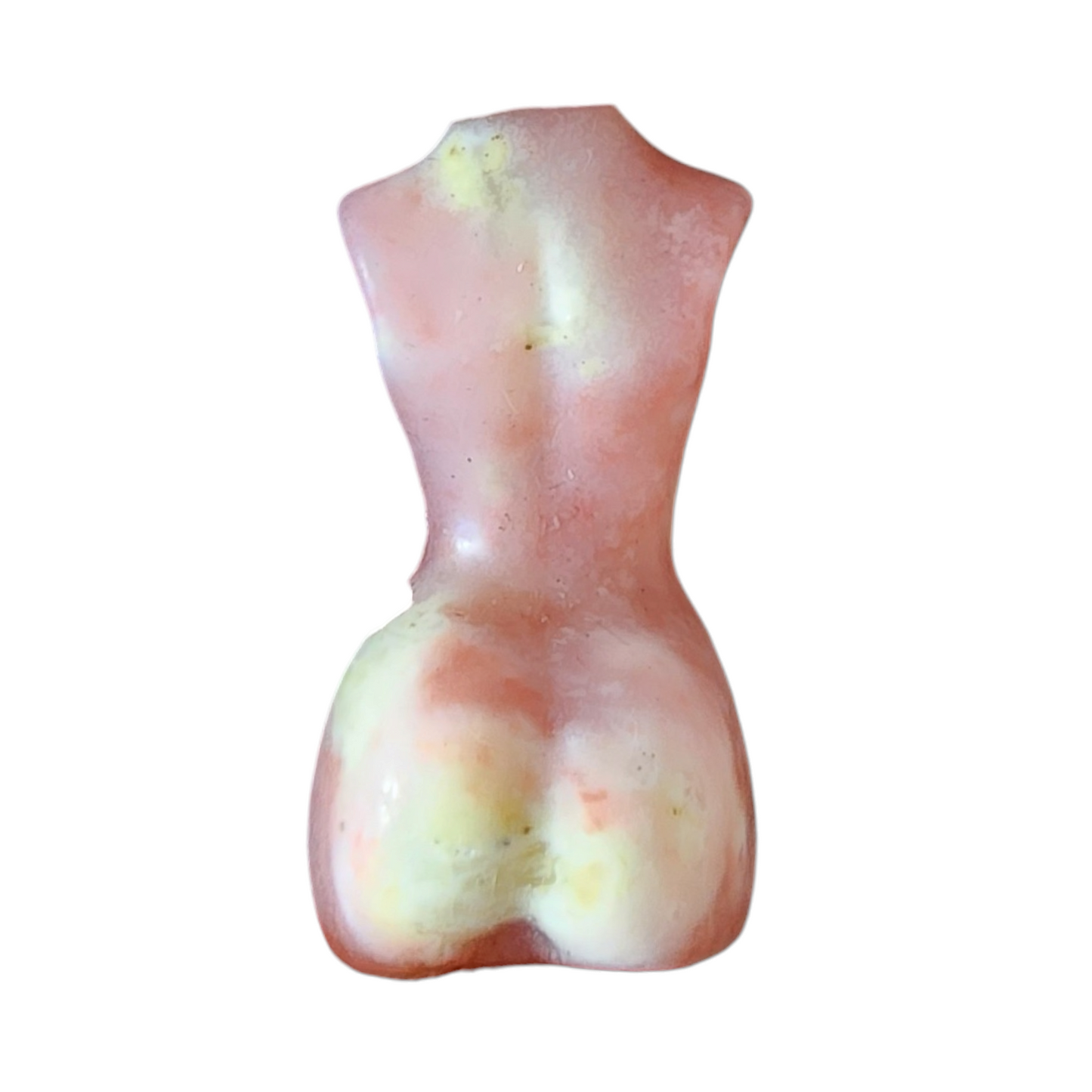 Peach Blossom Tourmaline Woman Torso